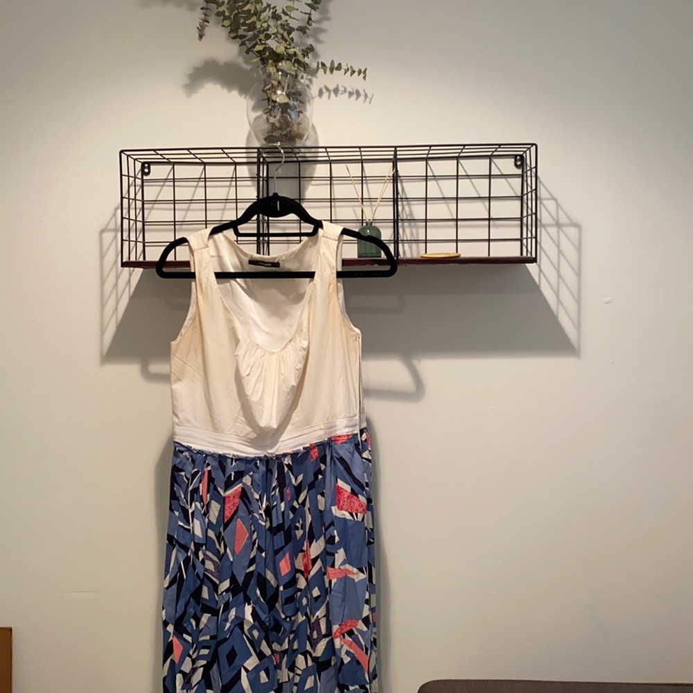TAHARI Patterned Sundress